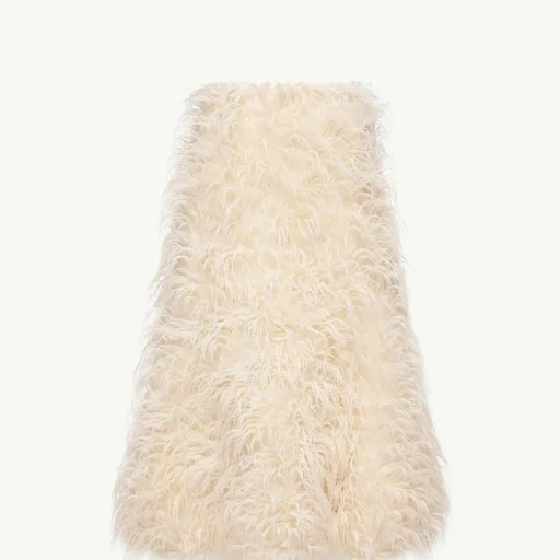 Moncler + Jil Sander Textured Wool Blend Midi Skirt