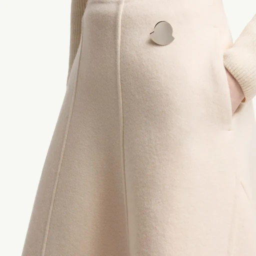 Moncler + Jil Sander Wool Midi Skirt