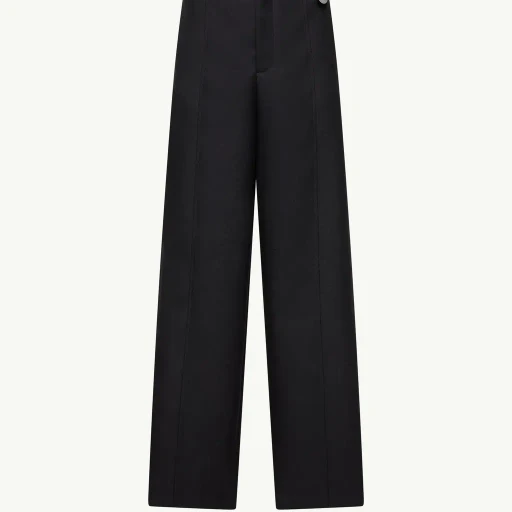 Moncler + Jil Sander Wool Gabardine Tailored Trousers