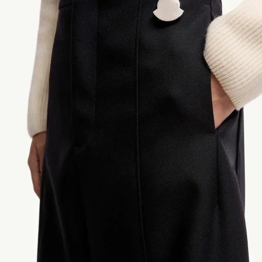 Moncler + Jil Sander Wool Gabardine Tailored Trousers