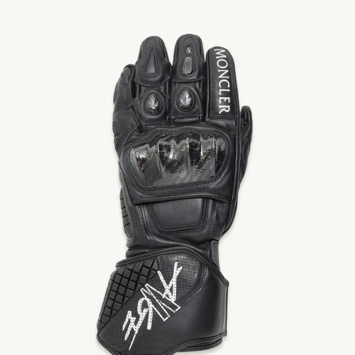 Moncler X A$Ap Rocky Leather Gloves