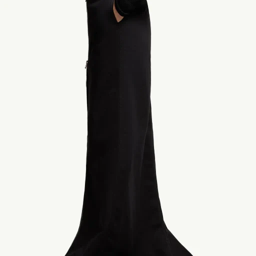 Moncler X Ee72 By Edward Enninful Cotton Gabardine Maxi Skirt