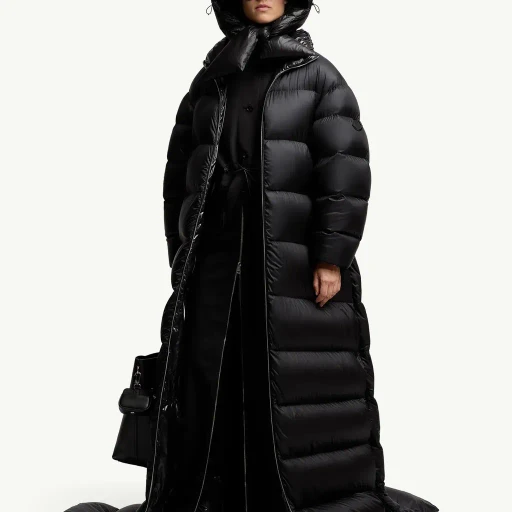 Moncler X Ee72 By Edward Enninful Cotton Gabardine Maxi Skirt