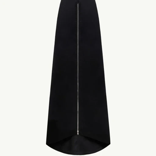 Moncler X Ee72 By Edward Enninful Cotton Gabardine Maxi Skirt