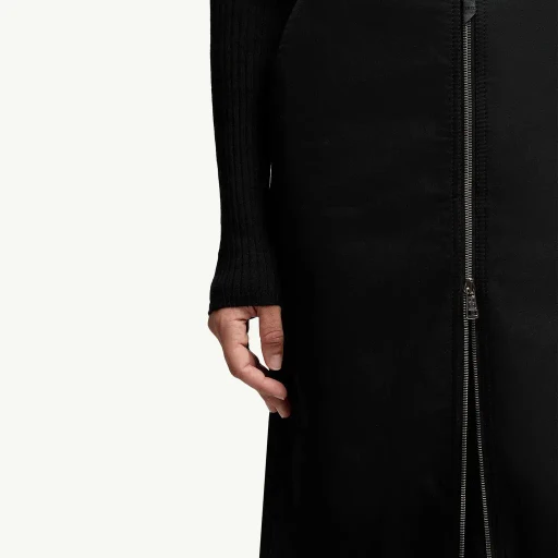 Moncler X Ee72 By Edward Enninful Cotton Gabardine Maxi Skirt