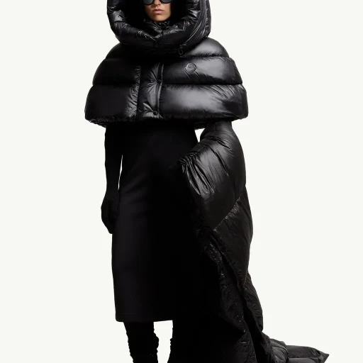 Moncler X Ee72 By Edward Enninful Hooded Down Cape