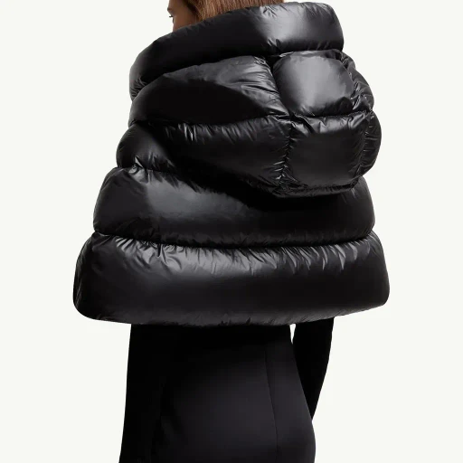 Moncler X Ee72 By Edward Enninful Hooded Down Cape
