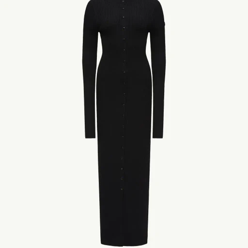 Moncler X Ee72 By Edward Enninful Wool Turtleneck Dress