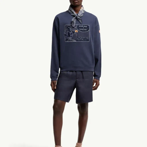 Moncler X Gilga Farm By Donald Glover Cotton Sweatshirt