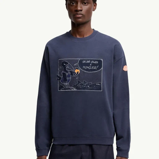Moncler X Gilga Farm By Donald Glover Cotton Sweatshirt