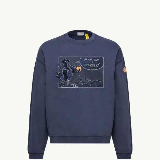 Moncler X Gilga Farm By Donald Glover Cotton Sweatshirt