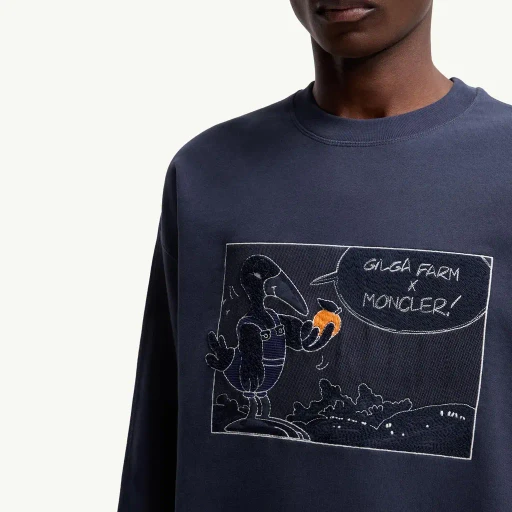 Moncler X Gilga Farm By Donald Glover Cotton Sweatshirt