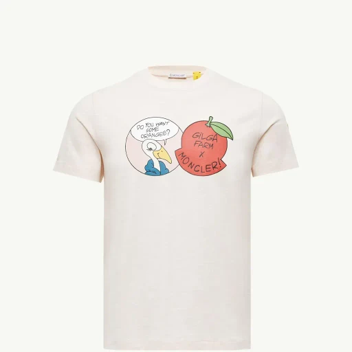 Moncler X Gilga Farm By Donald Glover Cotton T-Shirt