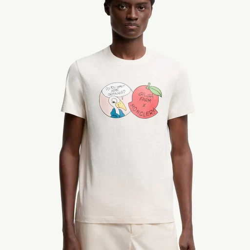 Moncler X Gilga Farm By Donald Glover Cotton T-Shirt