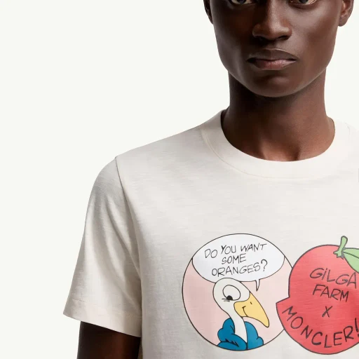 Moncler X Gilga Farm By Donald Glover Cotton T-Shirt