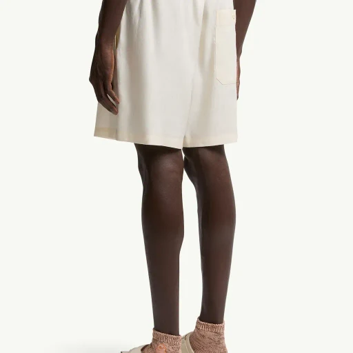 Moncler X Gilga Farm By Donald Glover Linen Blend Shorts