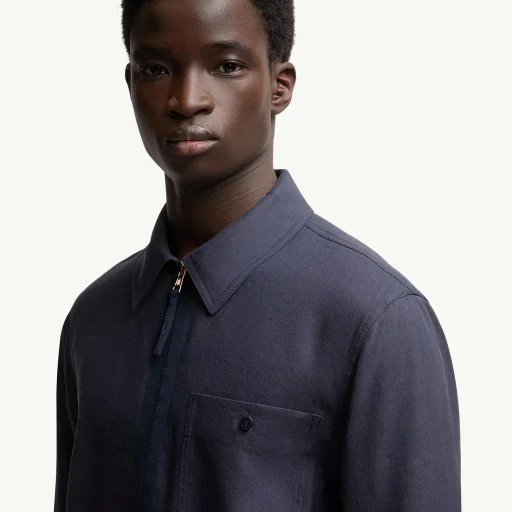 Moncler X Gilga Farm By Donald Glover Linen Blend Shirt