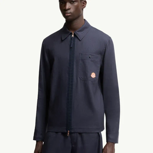 Moncler X Gilga Farm By Donald Glover Linen Blend Shirt