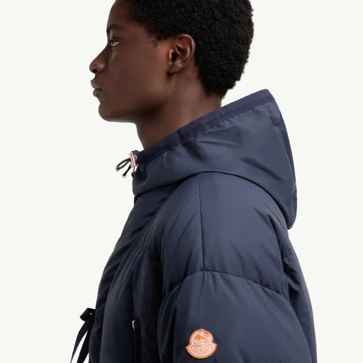 Moncler X Gilga Farm By Donald Glover Tangelo Short Down Jacket