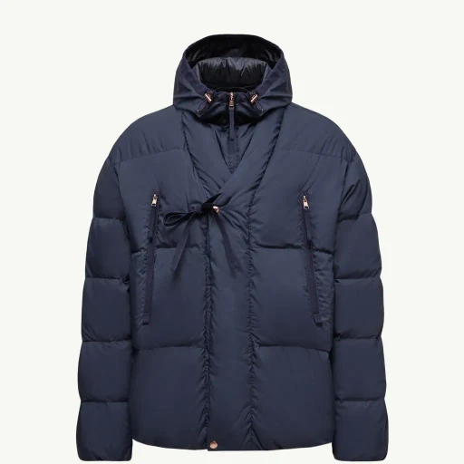 Moncler X Gilga Farm By Donald Glover Tangelo Short Down Jacket