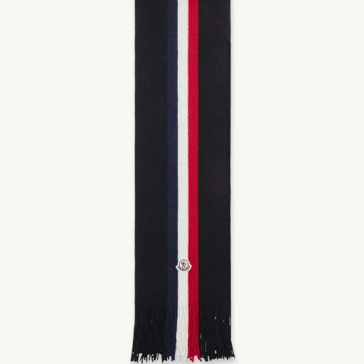 Tricolour Wool Scarf