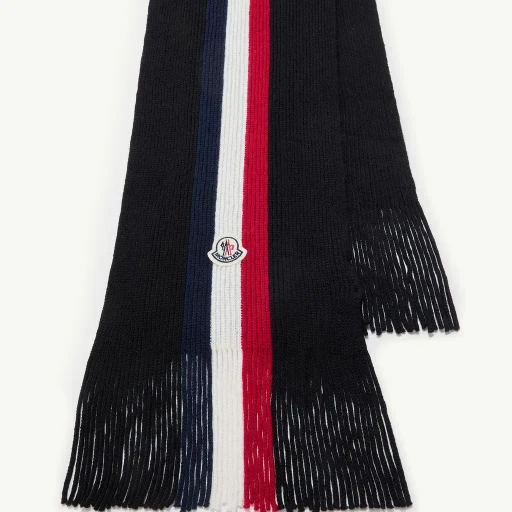 Tricolour Wool Scarf
