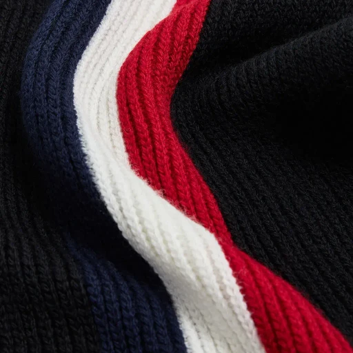 Tricolour Wool Scarf