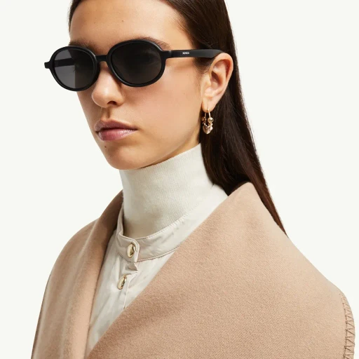 Caprice Oval Sunglasses
