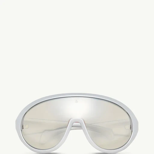Contrast Oval Sunglasses
