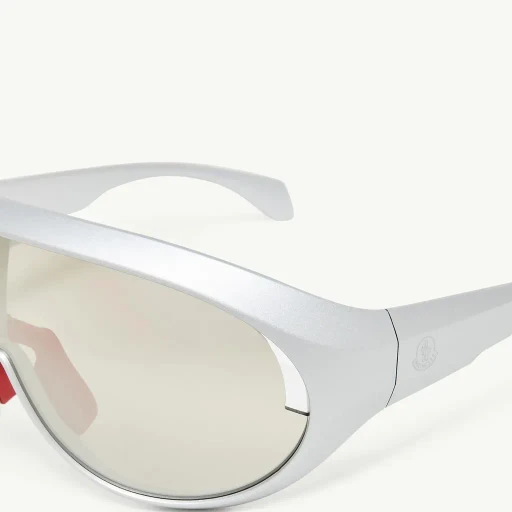 Contrast Oval Sunglasses