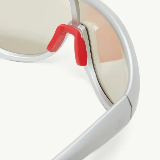 Contrast Oval Sunglasses