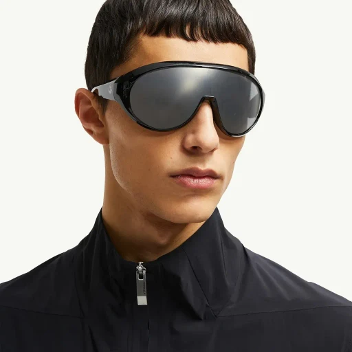 Contrast Oval Sunglasses
