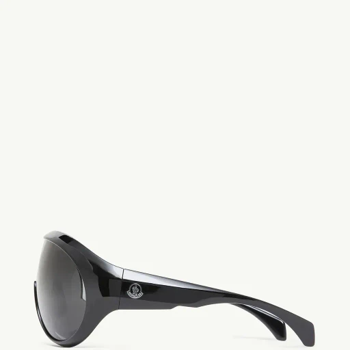 Contrast Oval Sunglasses