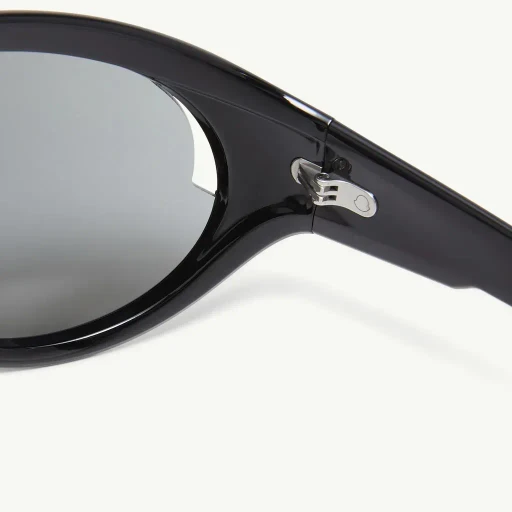 Contrast Oval Sunglasses