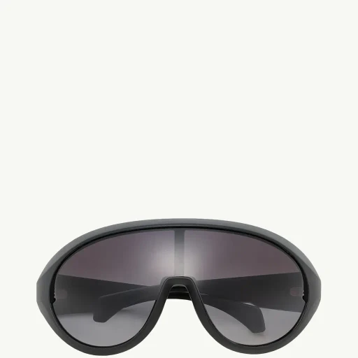 Moncler + Rick Owens Contrast Oval Sunglasses