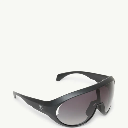 Moncler + Rick Owens Contrast Oval Sunglasses
