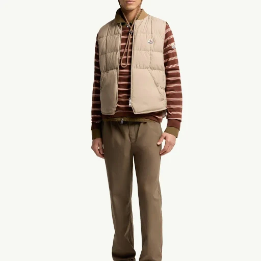 Elberton Square-Quilted Down Gilet