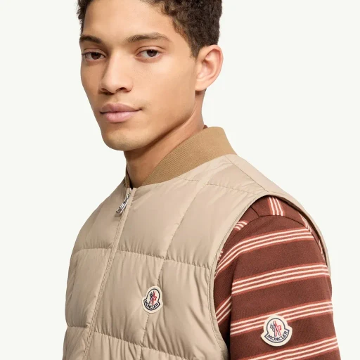 Elberton Square-Quilted Down Gilet