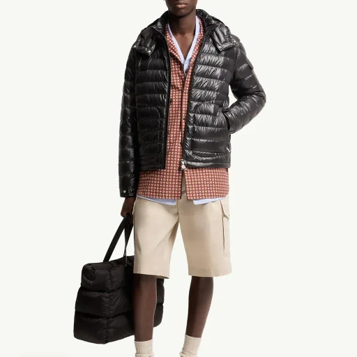 Lauros Hooded Short Down Jacket