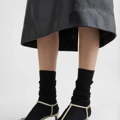 Cage Low-Heel Sandal