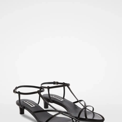 Cage Low-Heel Sandal