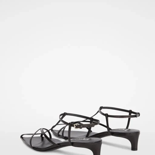 Cage Low-Heel Sandal