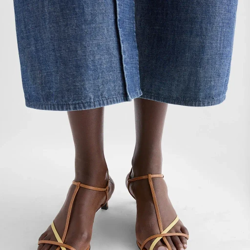 Cage Low-Heel Sandal
