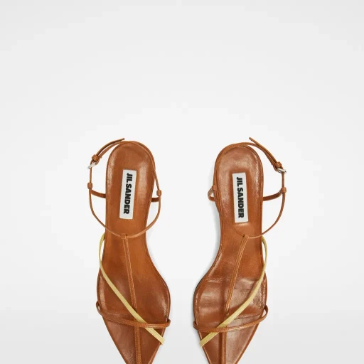 Cage Low-Heel Sandal