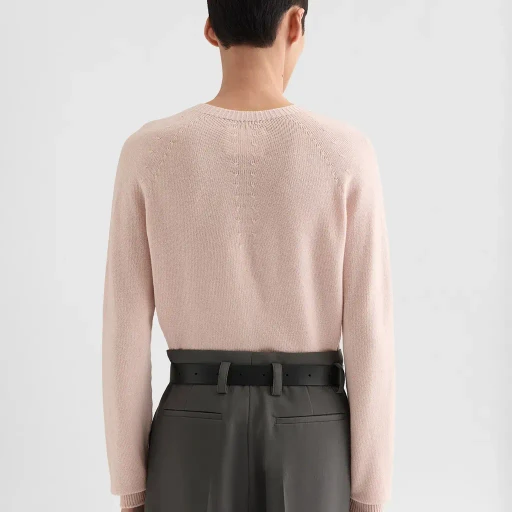 Cashmere Blend Crew-Neck Sweater