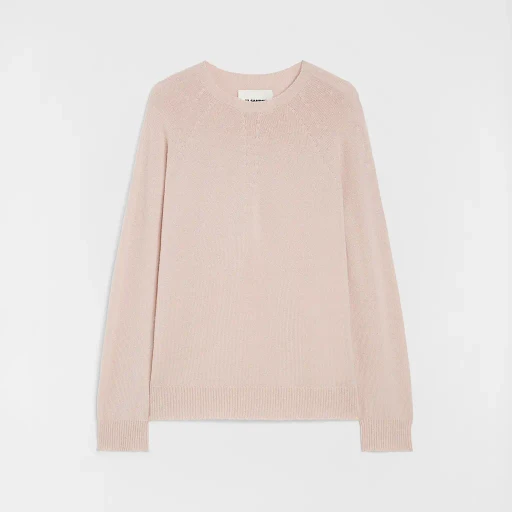 Cashmere Blend Crew-Neck Sweater
