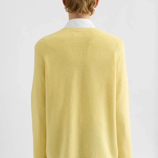Cashmere Blend Crew-Neck Sweater
