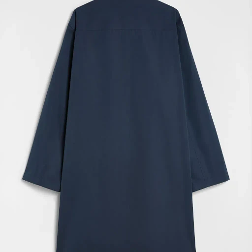 Cotton Blend Poplin Coat