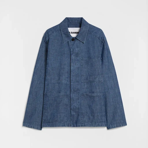 Cotton Chambray Blouson