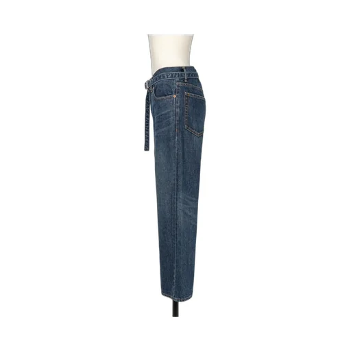 Belted Jeans